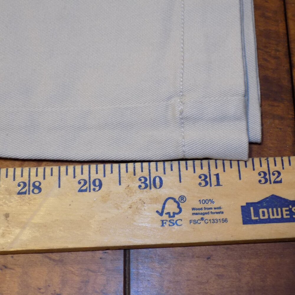 Old Navy Boot Cut Khaki Pants Women’s 16 Tall Beige Career Casual - Picture 5 of 10